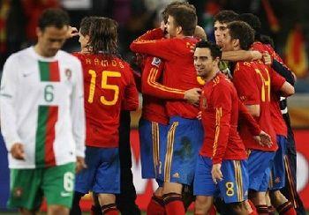 MONDIAL. Spania în sferturi, după ce învinge Portugalia