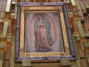 Icoana Maicii Domnului de la Guadalupe, adusă la Cluj-Napoca
