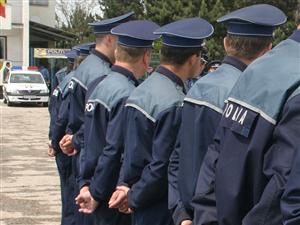 Poliţişti ameninţaţi cu topoarele