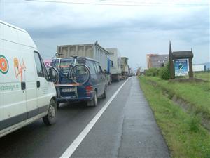 Accident chimic pe cel mai important drum din Cluj
