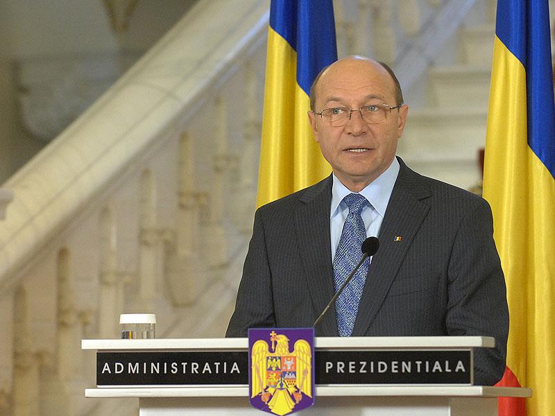 Poliţiştii clujeni l-au “asediat” pe Traian Băsescu    