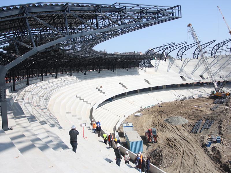 Primul meci de fotbal pe Cluj Arena se va juca în septembrie