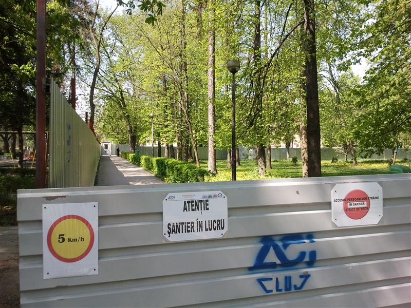 Clădirea fostului cazinou din parc, reabilitată de miercuri FOTO