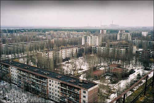 25 de ani de la dezastrul Cernobîl. Fotografii de la Pripyat, un oraş-fantomă