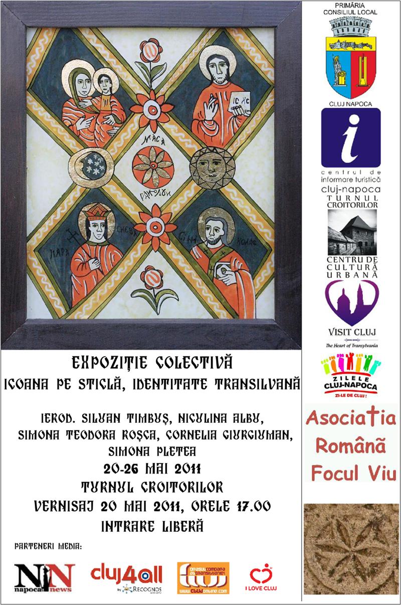 Icoane pe sticlă la Bastionul Croitorilor