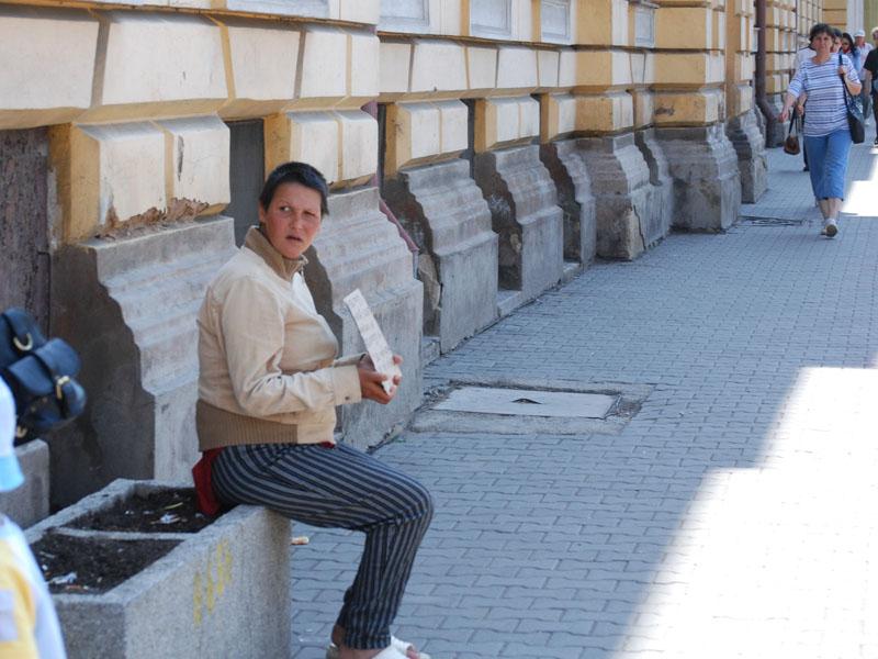 Harta cerşetoriei din oraş
