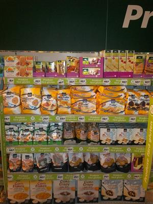 Produse fără gluten într-o reţea de hypermarket-uri, ajung şi la Cluj