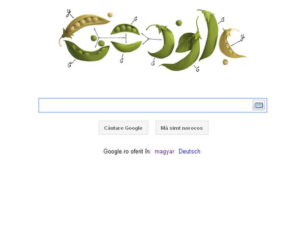 Google îl sărbătorește pe părintele geneticii moderne