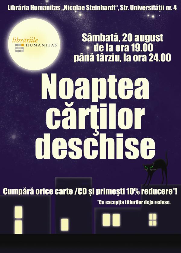 Reduceri la cărţi în centrul Clujului, sâmbătă