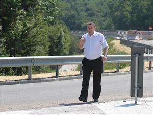 Giurgiu nu a fost lăsat să intre pe şantierul centurii Vâlcele-Apahida