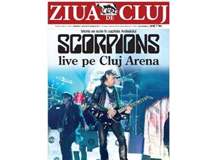 Scorpions, live pe Cluj Arena. VIDEO DE LA ATERIZAREA TRUPEI