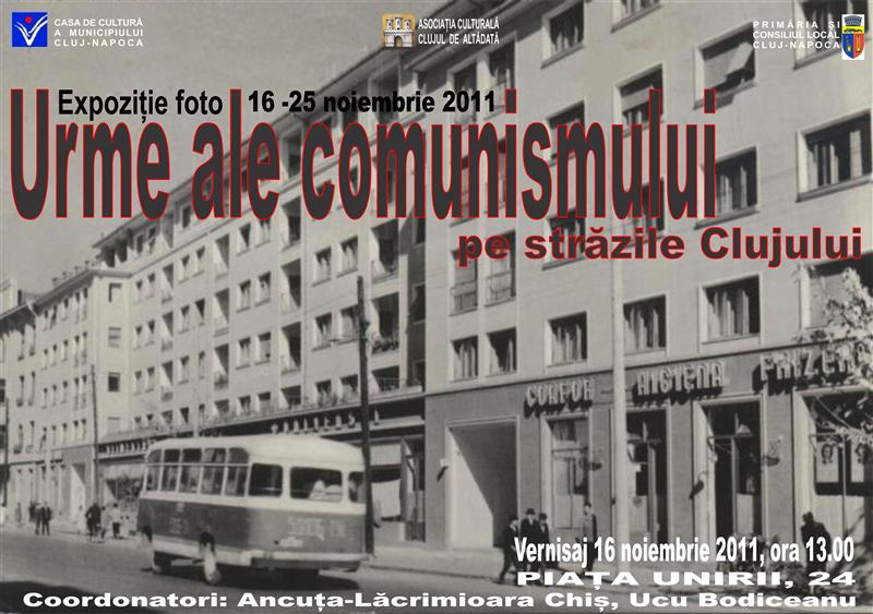 Relicve comuniste pe străzile din Cluj