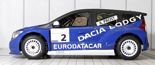 Un nou model Dacia pentru Trofeul Andros: Lodgy