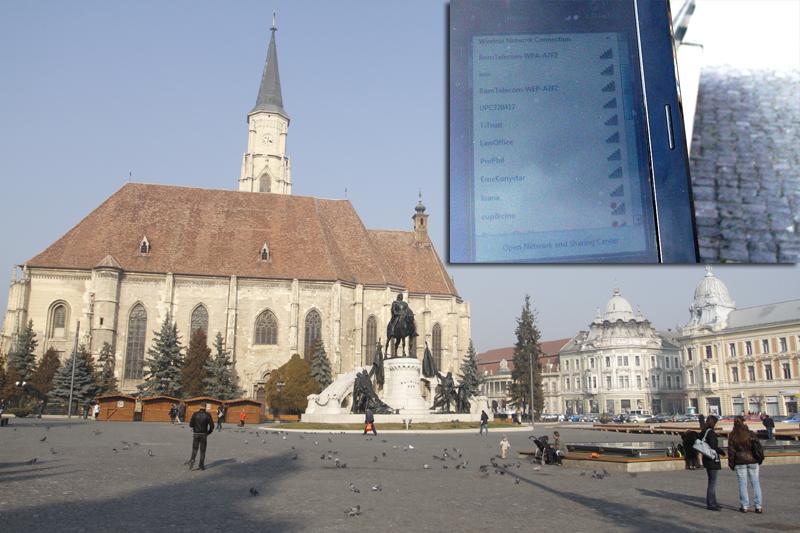 Adio, internet gratuit de la primărie în Piaţa Unirii!