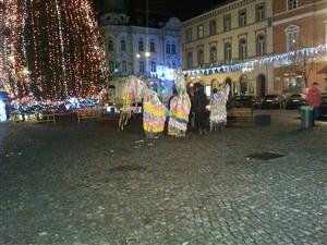 Cetele de colindători care vin din Moldova la Cluj au rămas dezamăgite: nu şi-au scos nici banii de drum. 