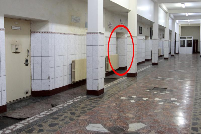 Aceasta este celula unde este încarcerat Sorin Apostu