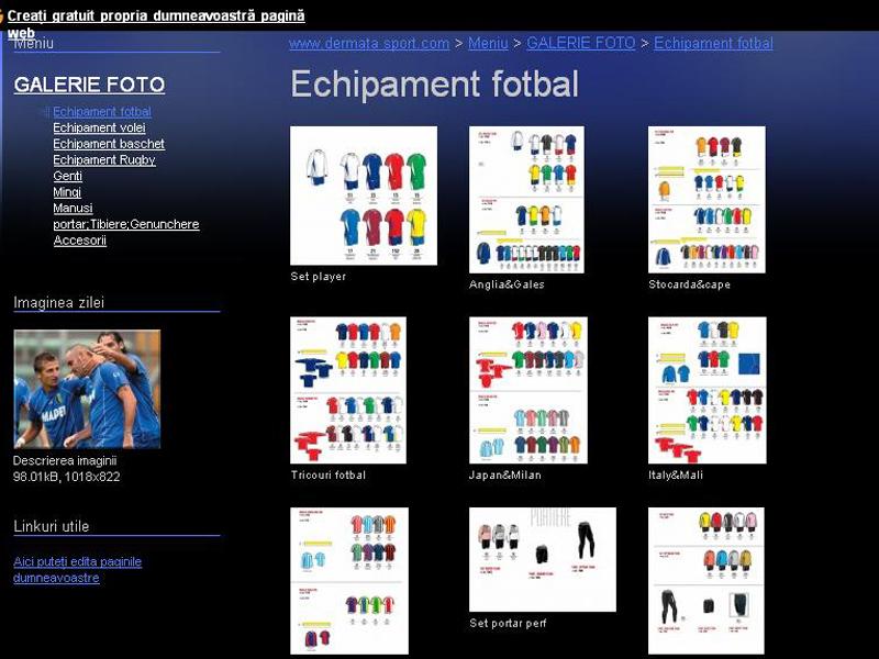 Echipă de fotbal lăsată fără echipamentul plătit
