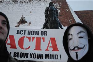 Un nou protest împotriva ACTA la Cluj, pe 25 februarie