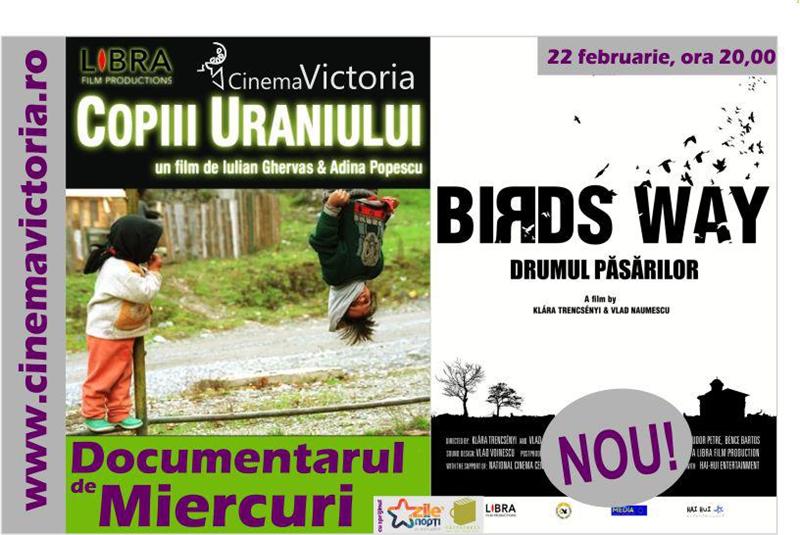 Două documentare româneşti, mâine la Cinema Victoria VIDEO