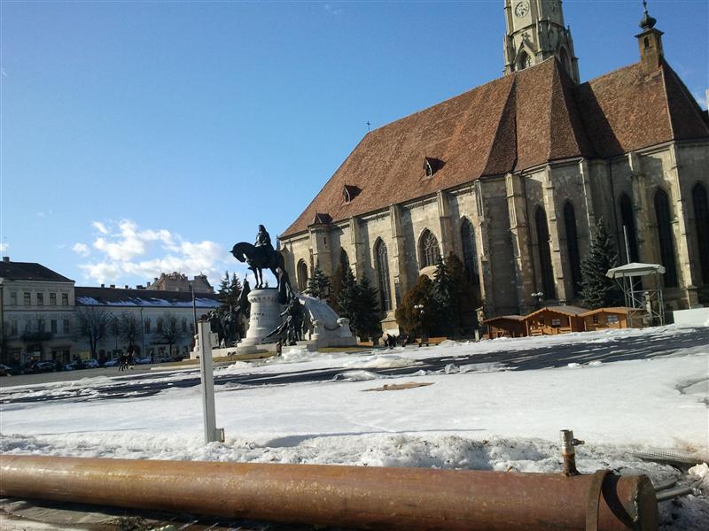 Patinoarul din Piaţa Unirii a fost demontat