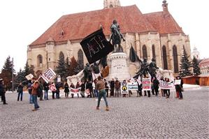 Clujenii nu se lasă. Un nou protest împotriva ACTA la Cluj, pe 31 martie