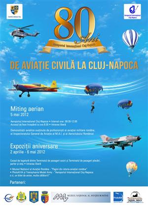 Miting aerian săptămâna viitoare la Cluj