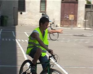 Elevii clujeni s-au întrecut în îndemânarea pe bicicletă VIDEO