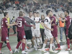 Bătălia de pe Cluj Arena, în imagini