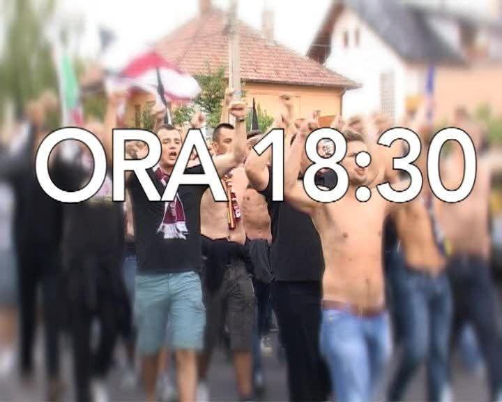 Derby violent la Cluj VIDEO