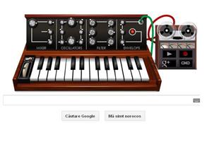 Robert Moog, inventatorul sintetizatorului, omagiat de Google printr-un logo sonor