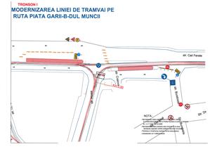 Noi restricţii de circulaţie în zona Gării. Vezi harta cu indicaţii rutiere