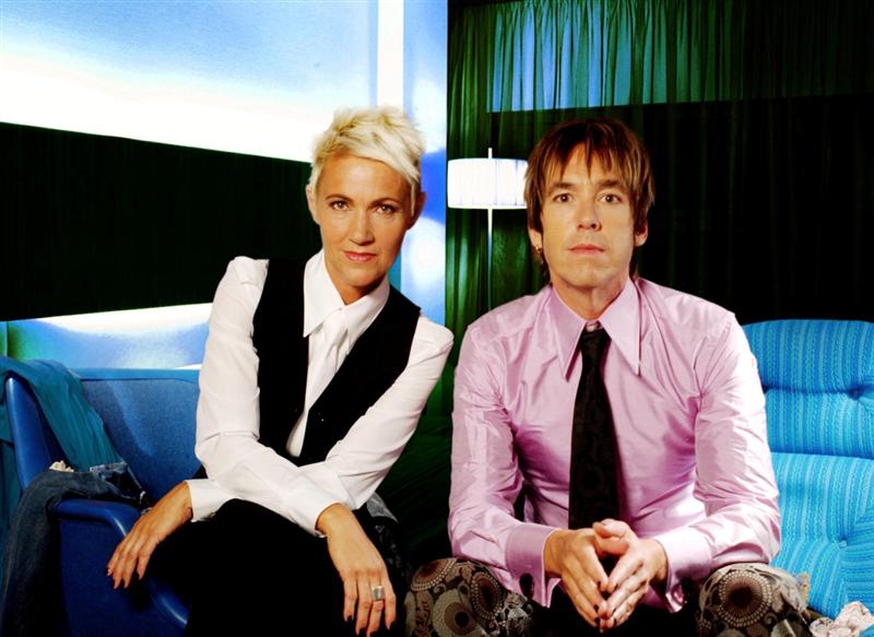 Componenţii formaţiei Roxette au fost aşteptaţi de zeci de fani la sosirea în Cluj-Napoca