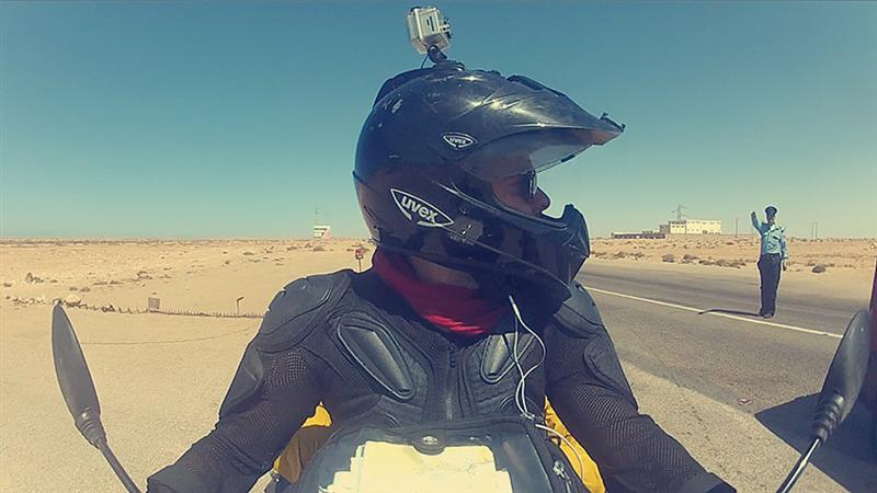 Bloggerul clujean care a pornit în turul Africii pe motocicletă: 