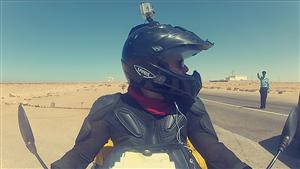 Bloggerul clujean care a pornit în turul Africii pe motocicletă: 