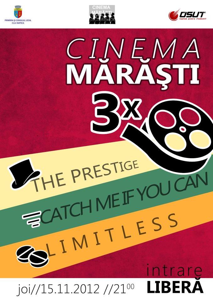 All nighter la cinema Mărăşti, diseară. 3 filme gratis VIDEO