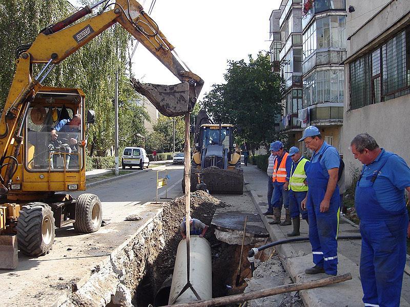 58 de străzi din Cluj au apă şi canalizare în cel mai scump proiect cu finanţare europeană din Cluj