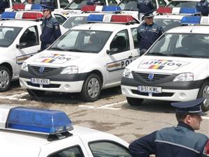 Trei maşini ale Poliţiei Cluj au fost amendate pentru lipsa rovinietei