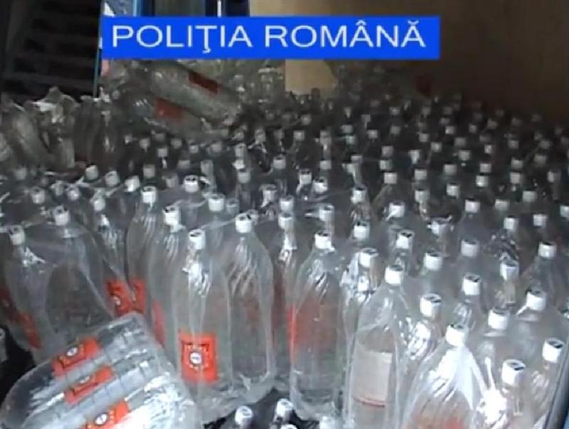 Fabrică ilegală de alcool: 10 tone descoperite într-o singură zi, fraudă de 2,75 milioane euro