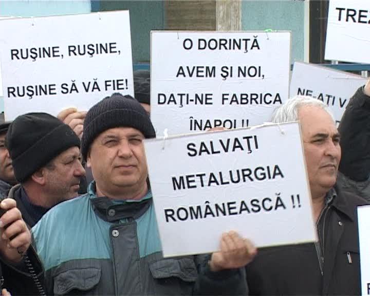 Conducerea Mechel Câmpia Turzii propune eşalonarea salariilor compensatorii; protestele vor continua