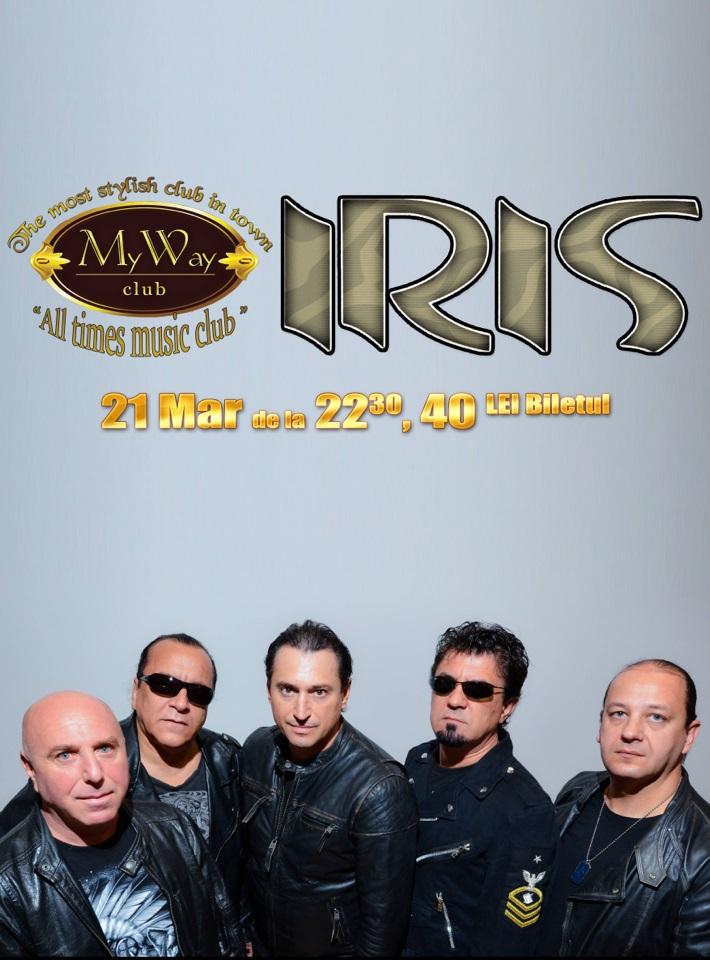 Concert Iris, mâine seară, în My Way (P)