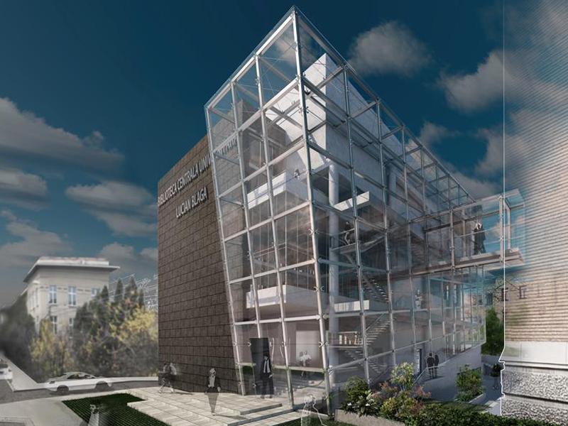 Aripa nouă a Bibliotecii Centrale, fără bani şi fără constructor