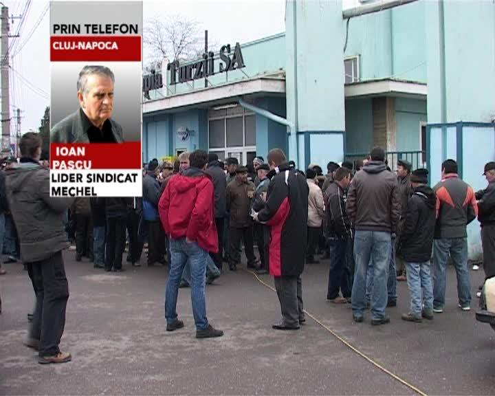 Au protestat în Bucureşti, în faţa blocului