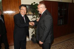 Delegaţia chineză a sosit la Cluj FOTO