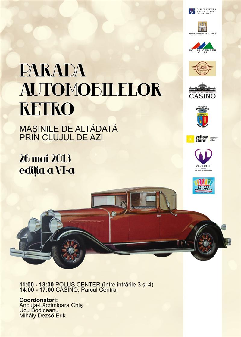 Parada automobilelor retro la Polus Center (P)