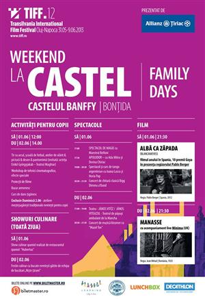 Weekend la Castel în cadrul TIFF: filme, concerte, activități pentru copii şi spectacole culinare
