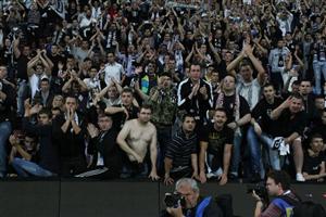 Au invadat Gruia: 4000 de fani ai Universităţii au făcut spectacol pe stadionul rivalei