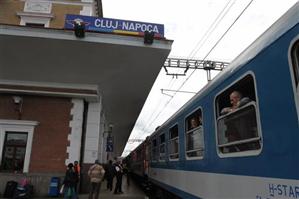 Tren estival, de mâine la Cluj  