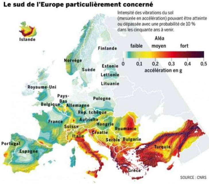România se numără printre ţările cu cel mai mare risc seismic de pe continent (studiu)