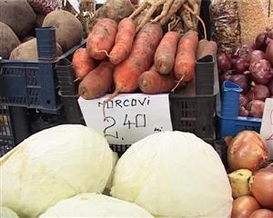 Fructe şi legume mai ieftine la Cluj, în iulie VIDEO