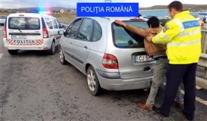 Scenariu de film polițist pe drumurile Clujului: un tânăr a fost arestat preventiv VIDEO